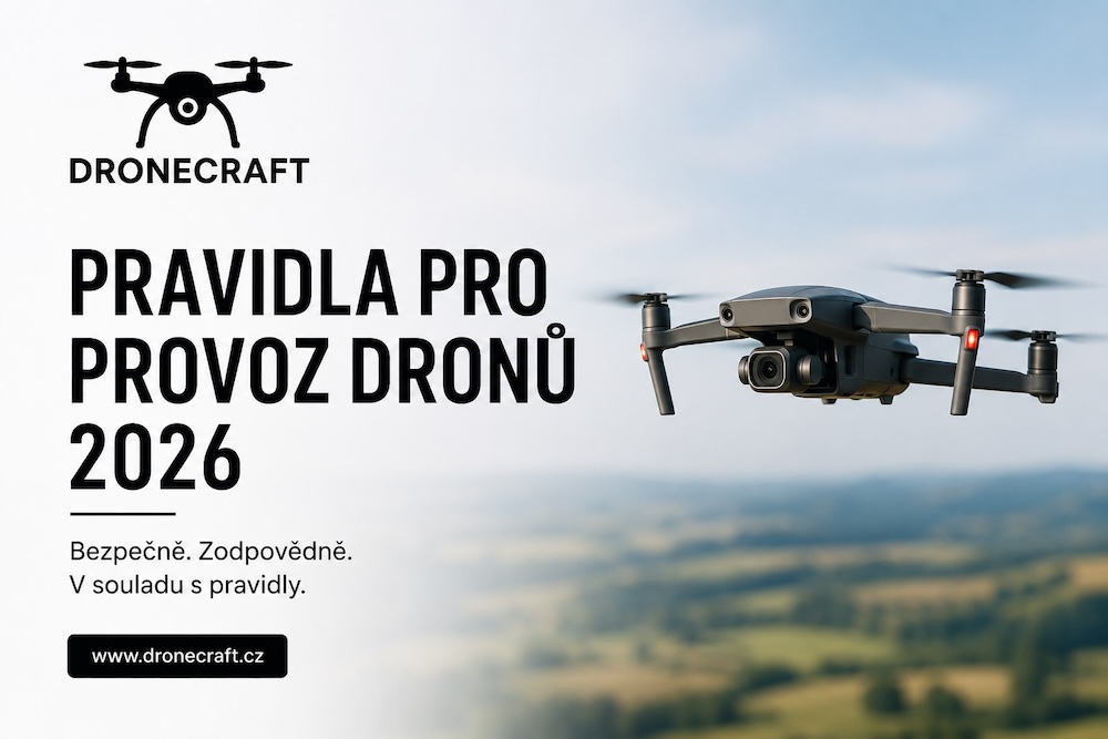 Pravidla pro provoz dronu 2026